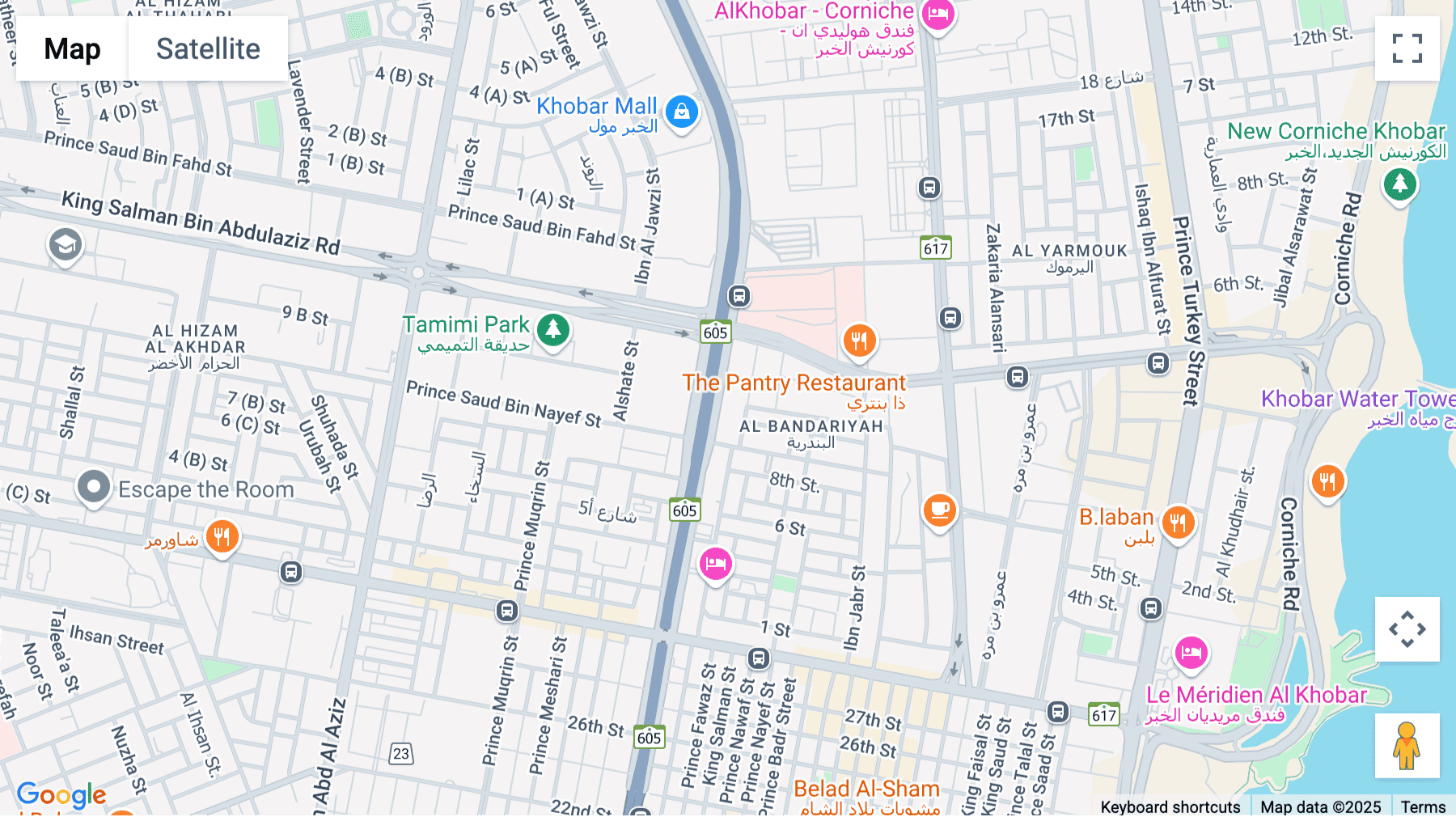 Click for interative map of 3036, King Fahd Road, Al Bandariyah, Al Khobar