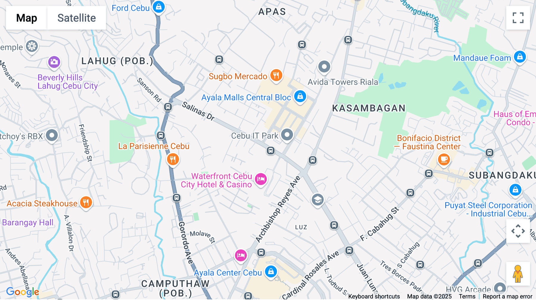 Click for interative map of 10th Floor, Cebu Exchange Tower, Salinas Drive, Lahug, Cebu