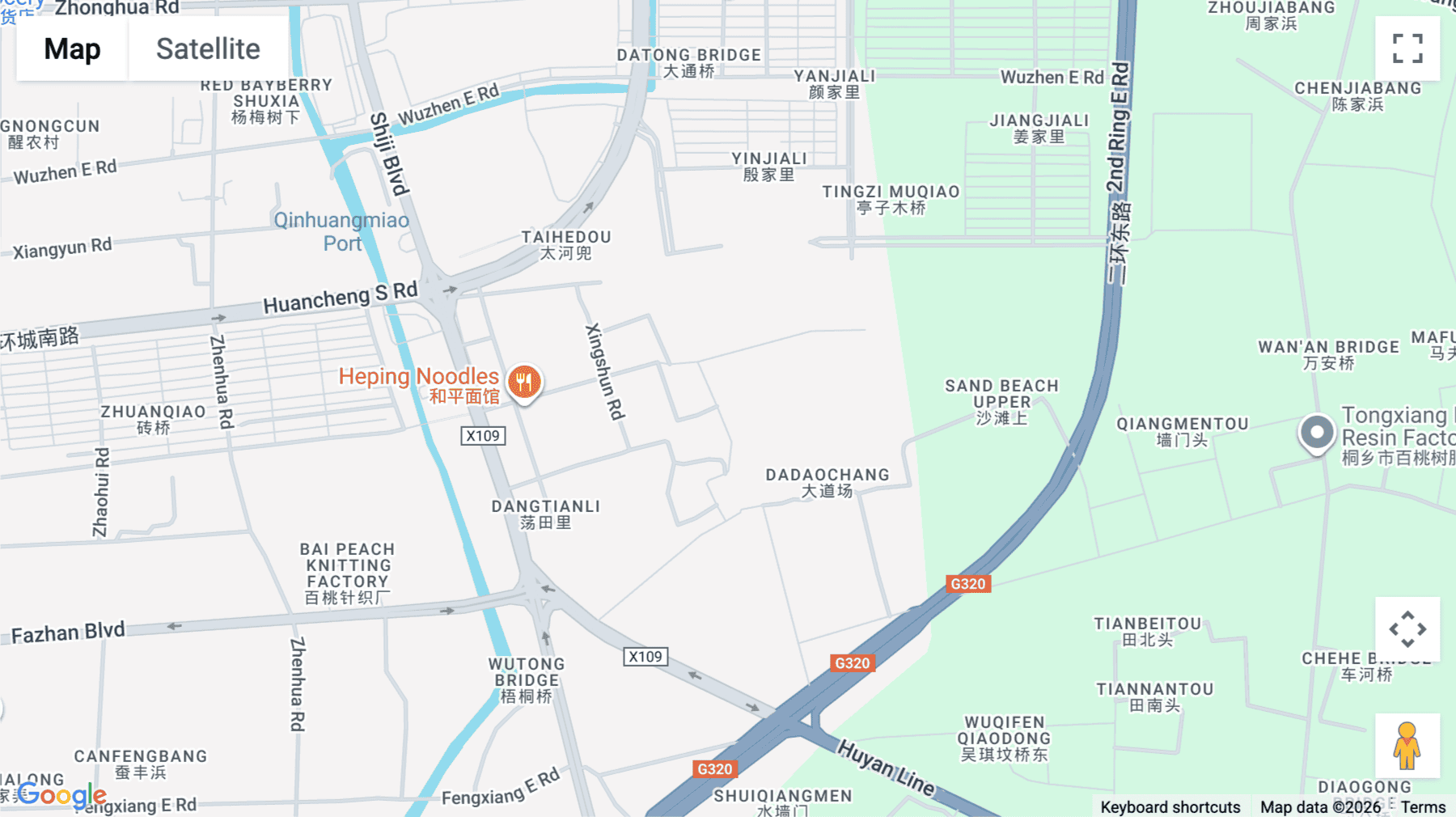 Click for interative map of No. 133 Development Avenue, Jiaxing City, Zhejiang Province 20th Floor, Building 1, Tongxiang