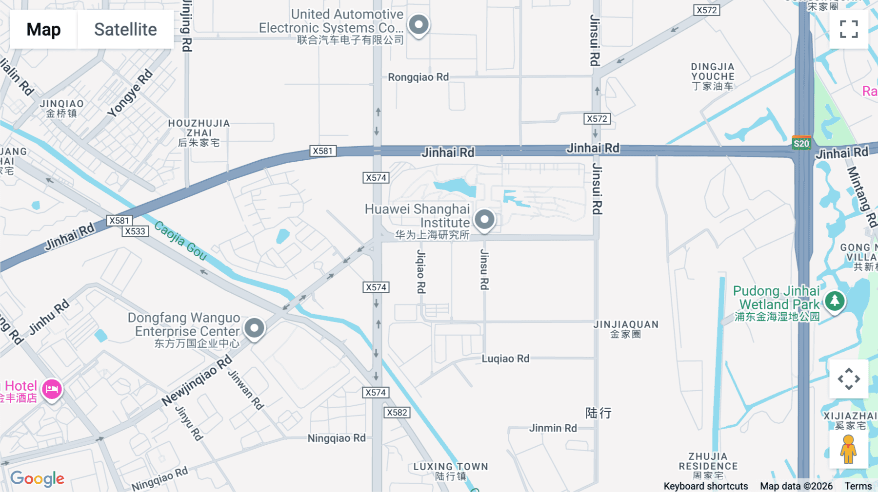 Click for interative map of 7/F, Building 5, No. 1599 Xinjinqiao Road, Pudong New Area, Shanghai