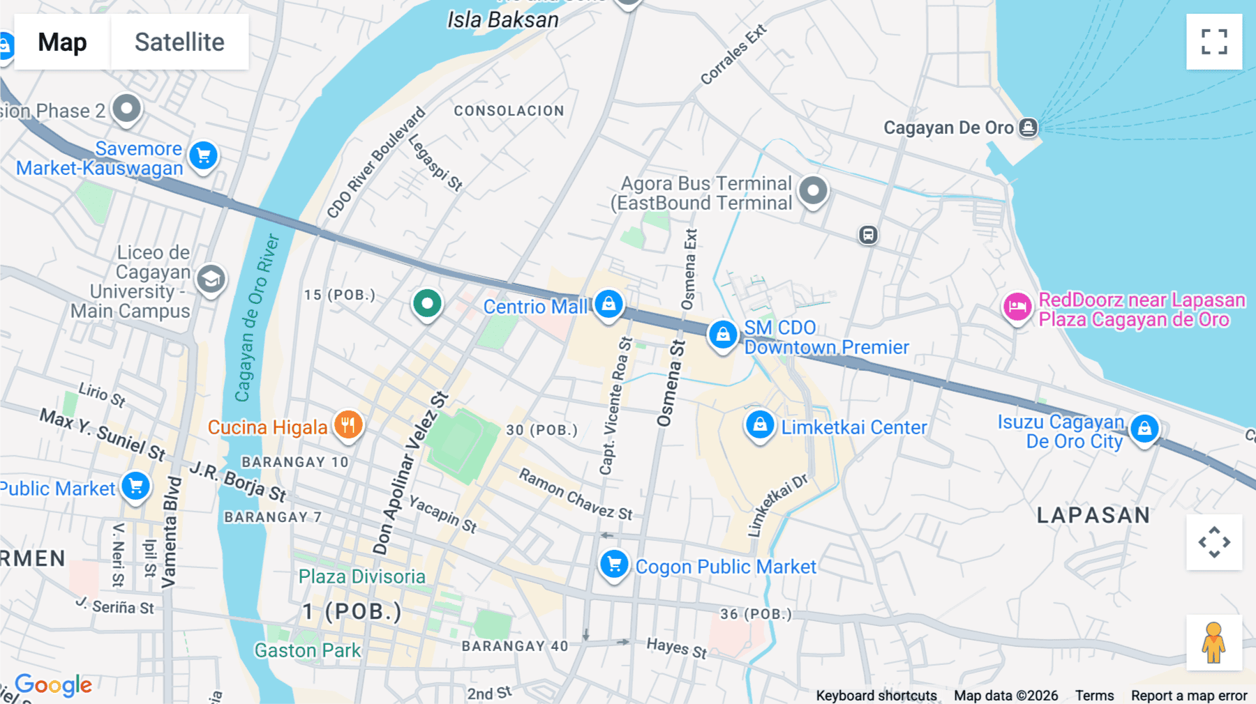 Click for interative map of Claro M. Recto Ave, SM CDO Downtown Tower, 12th Floor, Cagayan de Oro