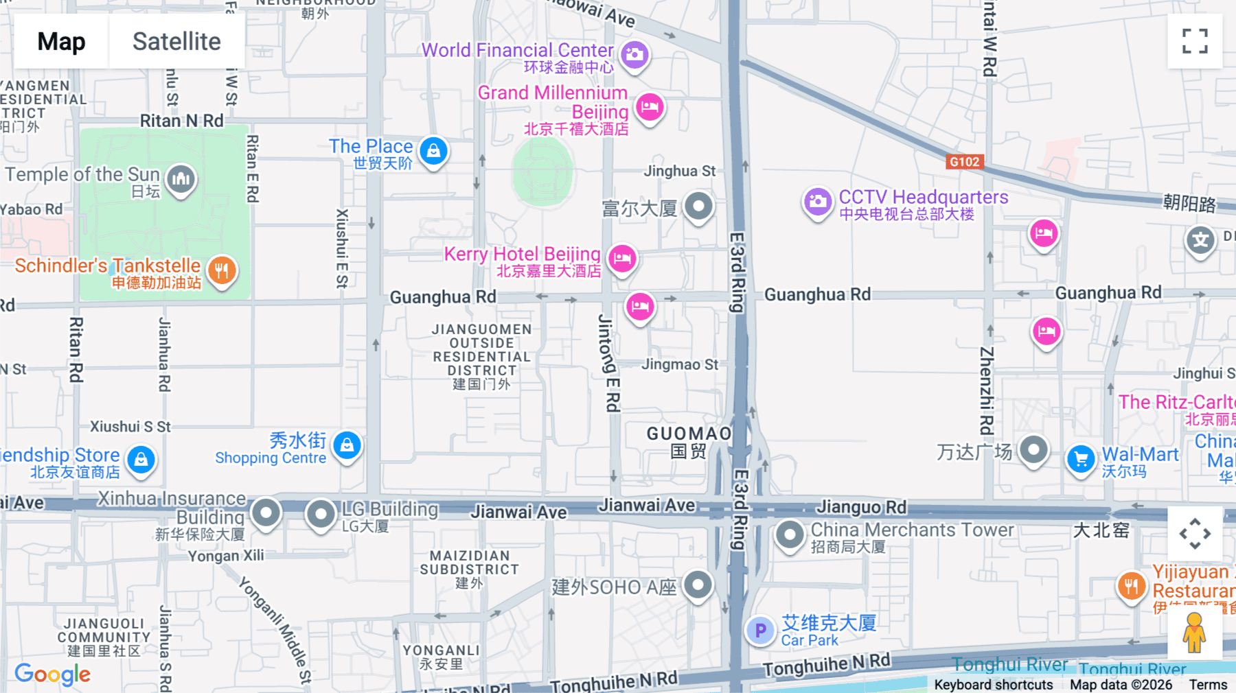 Click for interative map of Level 18, China World Tower A, No. 1 Jianguomenwai Avenue, Chaoyang District, Beijing