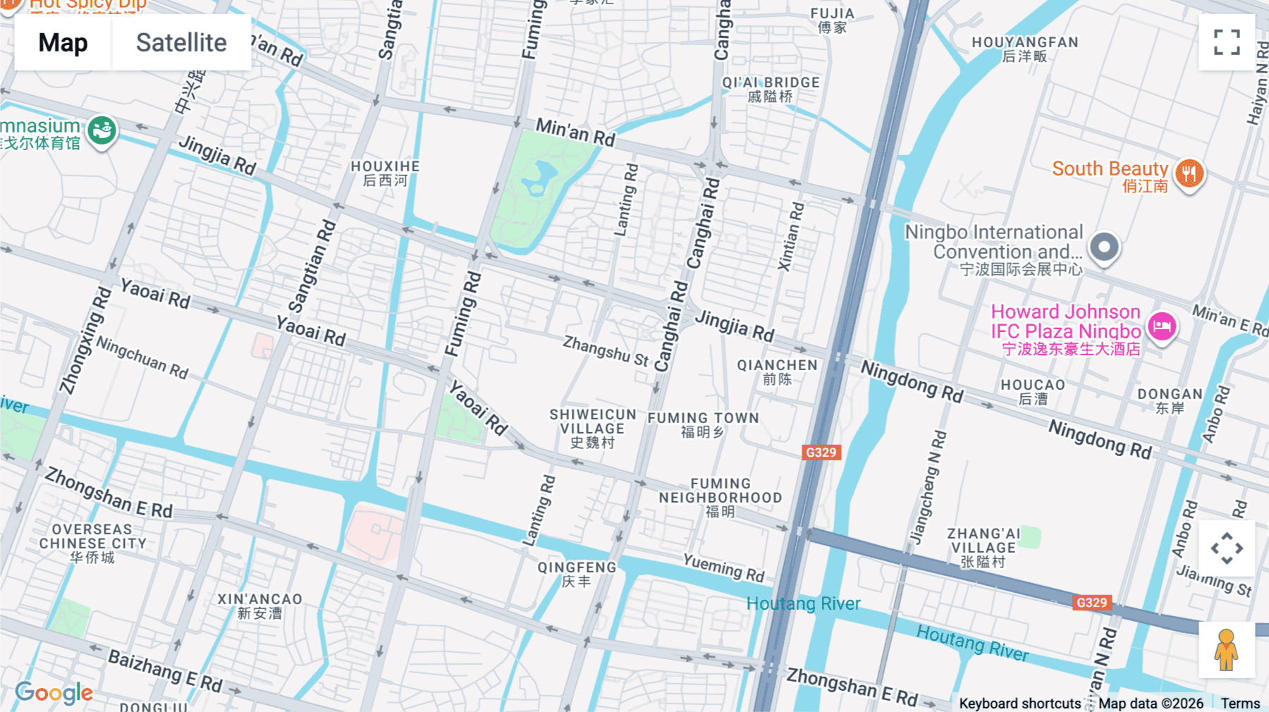 Click for interative map of 6/F, No. 661 Fuming Road, Fuming Street, Yizhou District, Zhejiang Province, Ningbo
