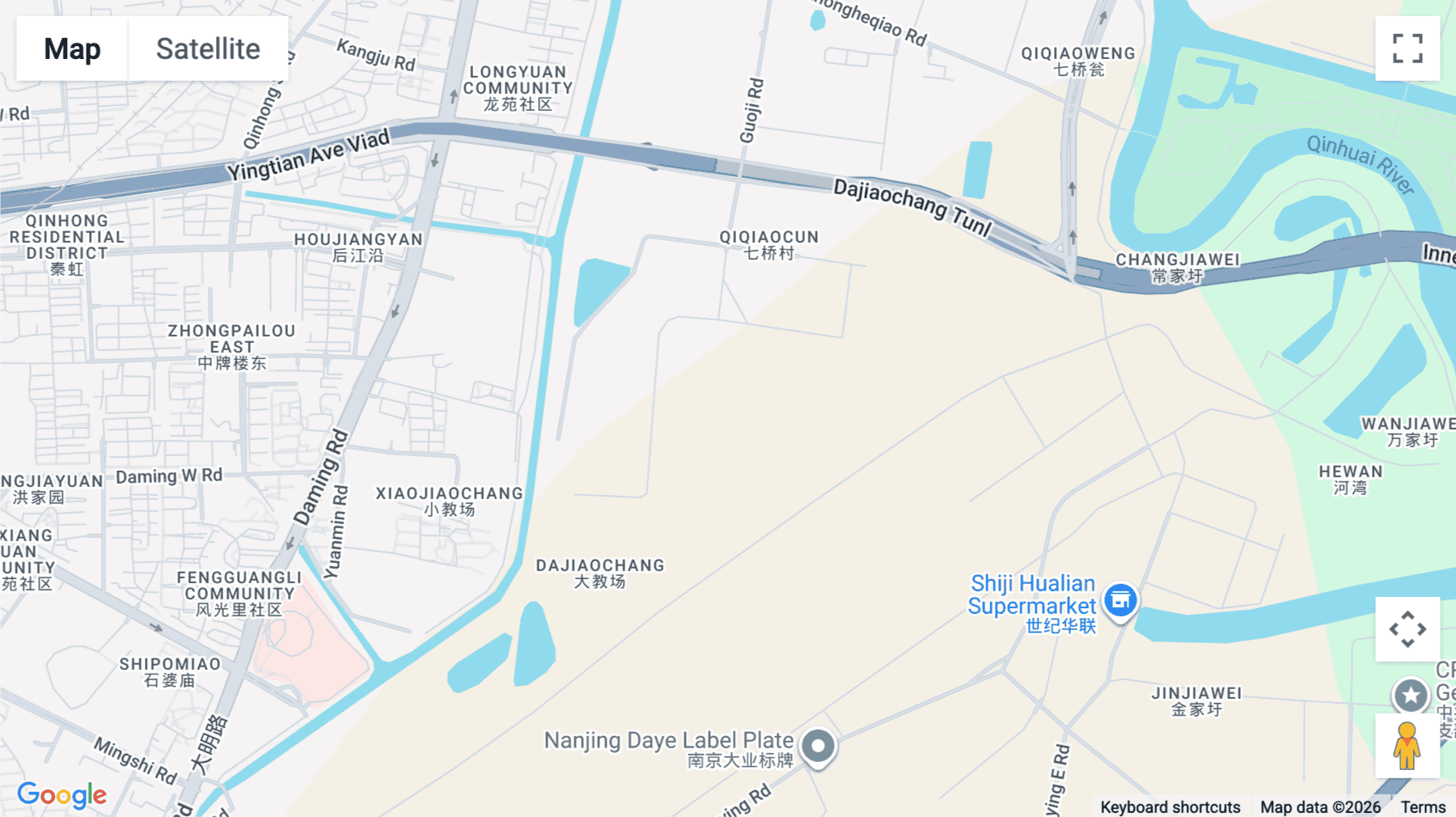 Click for interative map of Nanjing Sino-Finnish Cooperation, and Exchange Centre, Qinhuai District, Jiangsu Province 4th and 5th floors, Building 01, Nanjing