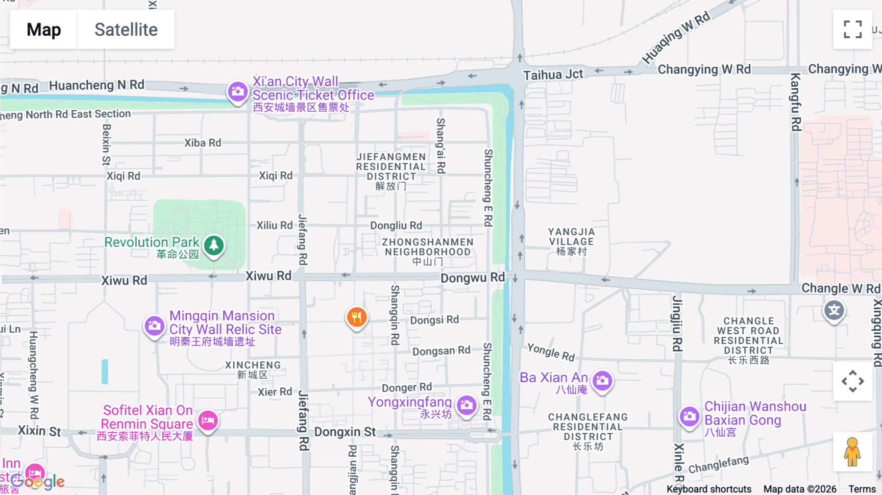 Click for interative map of 6/F, No. 186 Jiefang Road, Xincheng District, Shaanxi Province, Xian