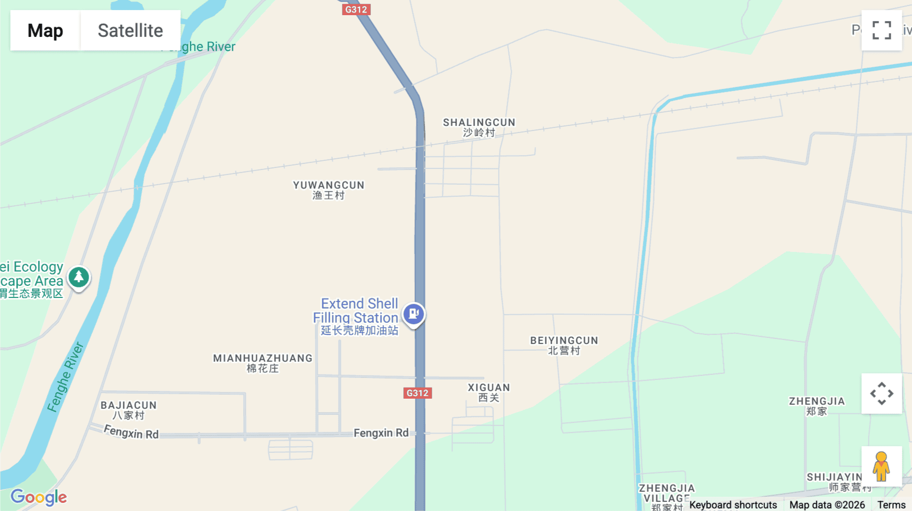 Click for interative map of Building 4-B1, Hantuo Ge, located at the Southwest, The Energy and Finance District of Fengdong New Ci, Xi'an
