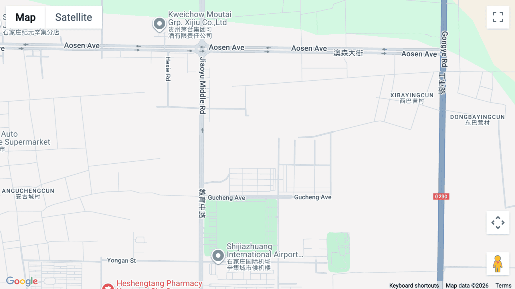 Click for interative map of 12/F, Building A, Tianrun Square, Northside Yong'an Street, Westside Jiaoyu Road, North District, Shijiazhuang, Hebei Province, Shijiazhuang