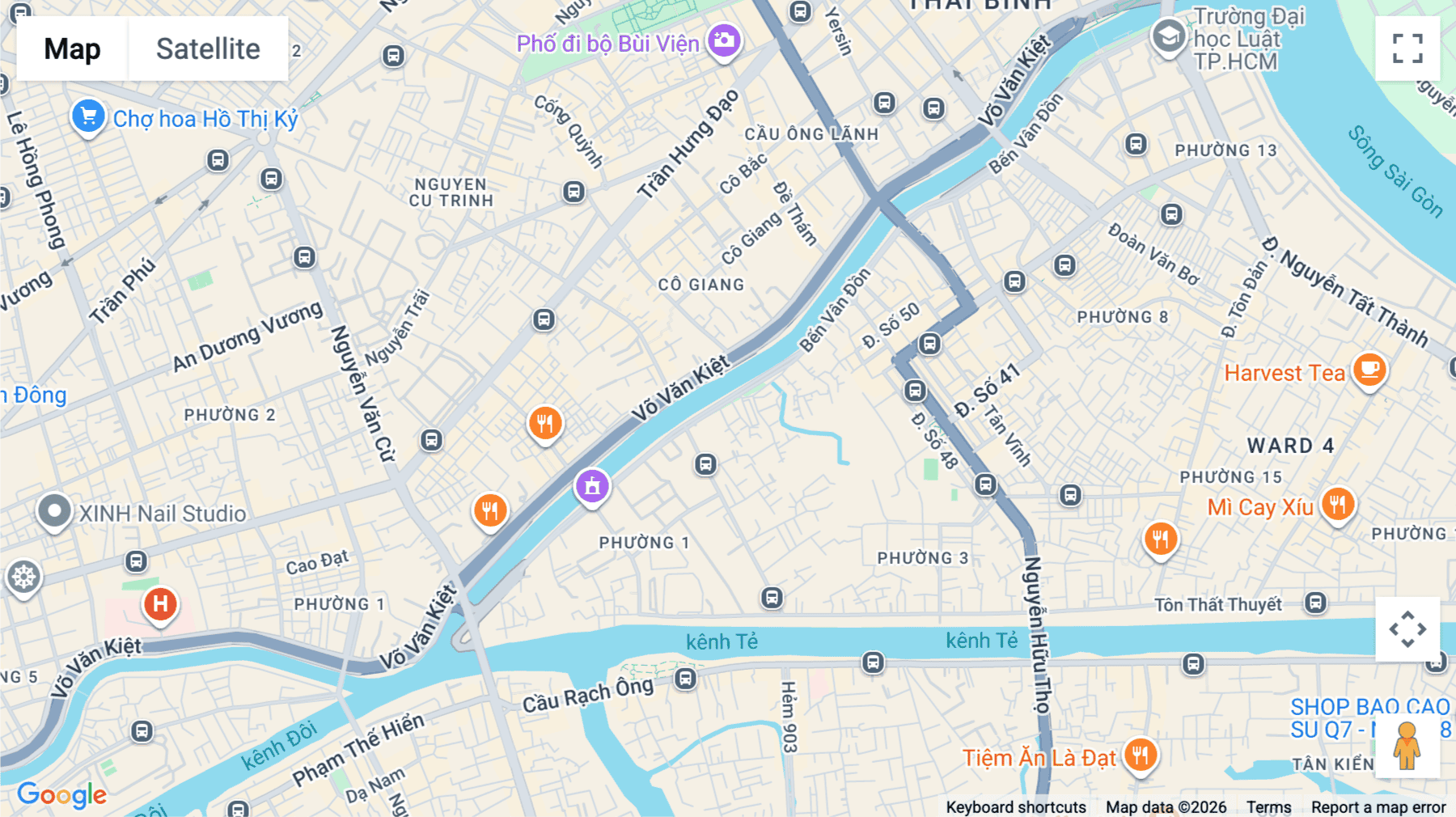 Click for interative map of Enterprise Tower, 290 Ben Van Don Street, Ward 2, District 4, Ho Chi Minh City