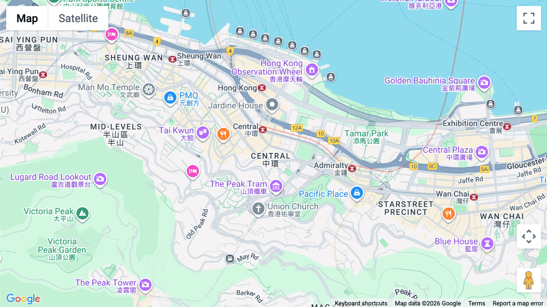 Click for interative map of Level 18-19, 4-4A, Des Voeux Road Central, Hong Kong