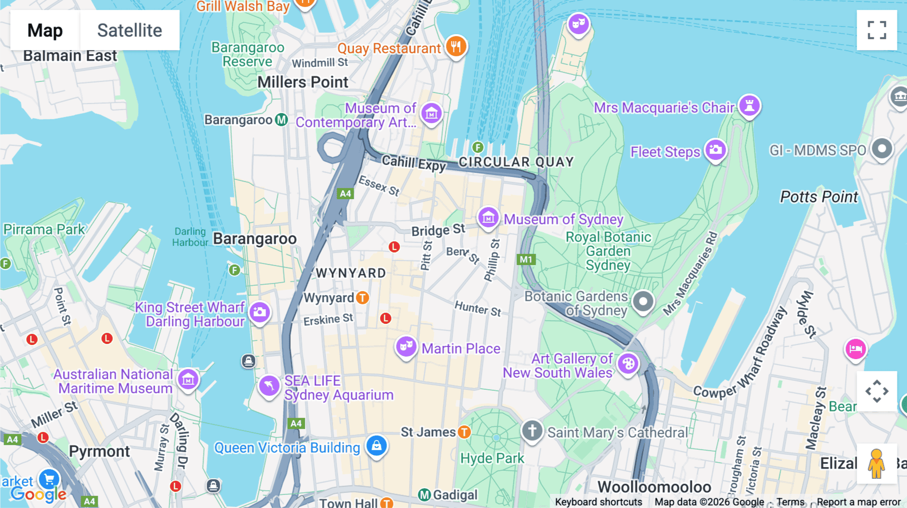 Click for interative map of Level 15 & 14, 1 O'Connell Street, Sydney, NSW, 2000, Sydney