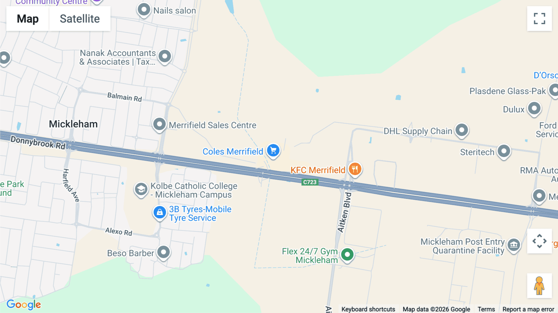Click for interative map of 21 Cityside Drive, Level 3, Melbourne