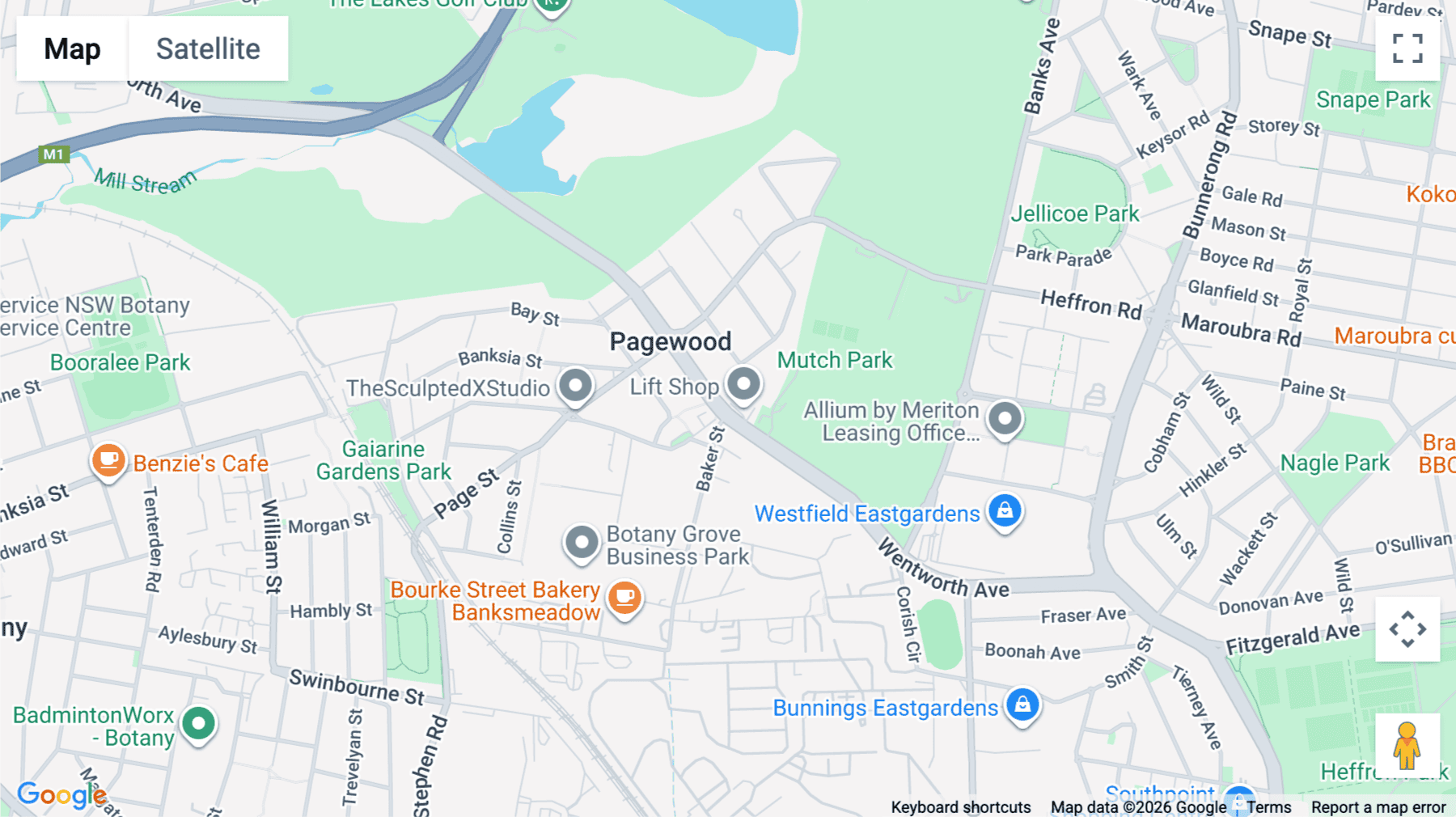 Click for interative map of 41-51, Wentworth Avenue, Sydney