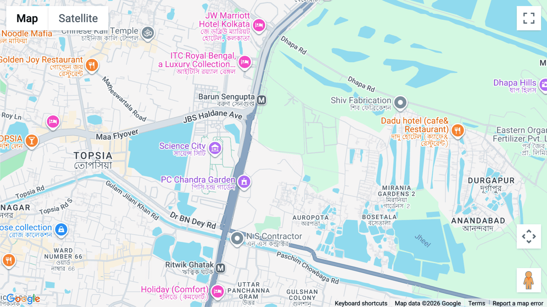 Click for interative map of Horizon, 1005 E.M. Bypass, Horizon, Kolkata