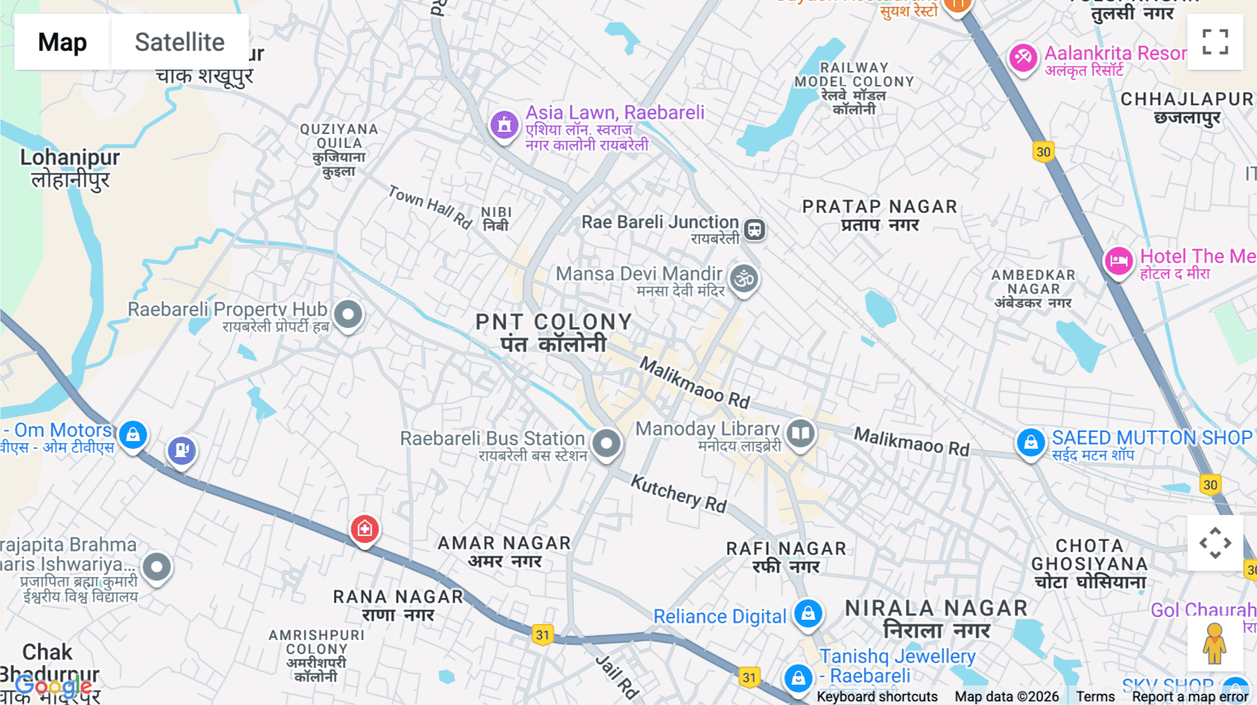 Click for interative map of 605, Second floor, Bajpai Sons Building, Opposite SJS School, Raebareli