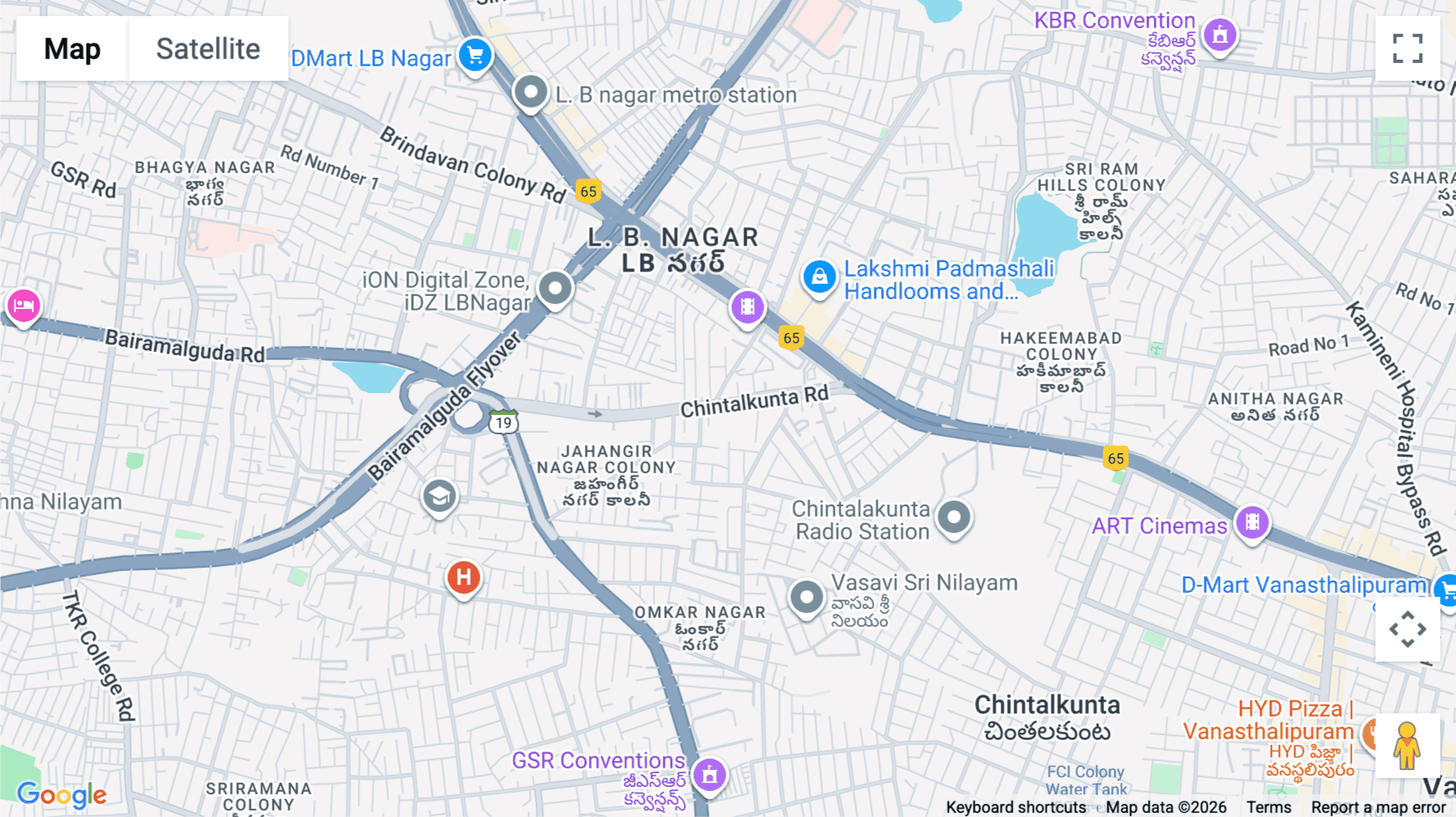 Click for interative map of 3rd Floor, Lotus Square Mall, SY. No. 57/P (beside Blue Bell Apartments), Chintalkunta Road, Hyderabad