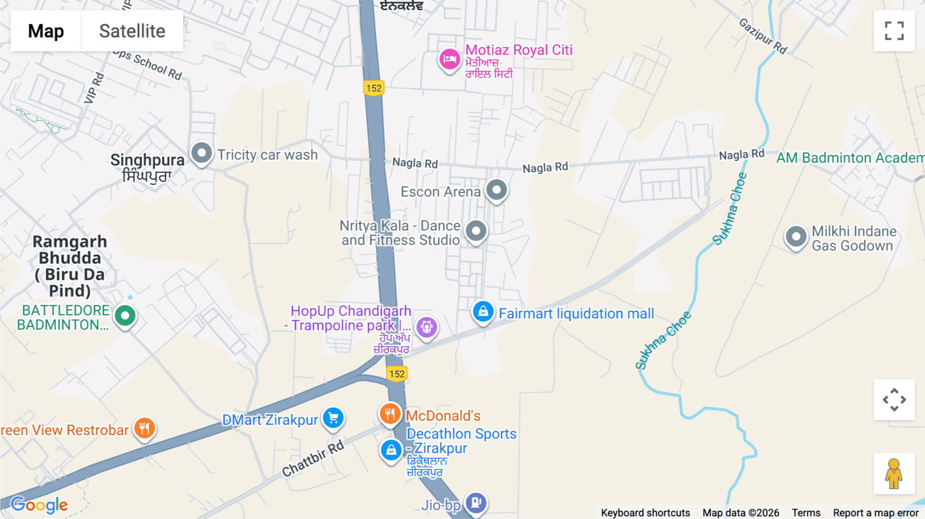 Click for interative map of 1st & 2nd Floor, Maya Garden Magnesia, Chandigarh Ambala Highway, Zirakpur