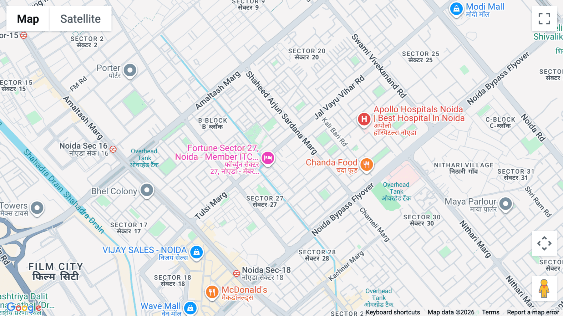 Click for interative map of Parasvnath Plaza, Sector-27 2nd Floor Unit-1, Noida
