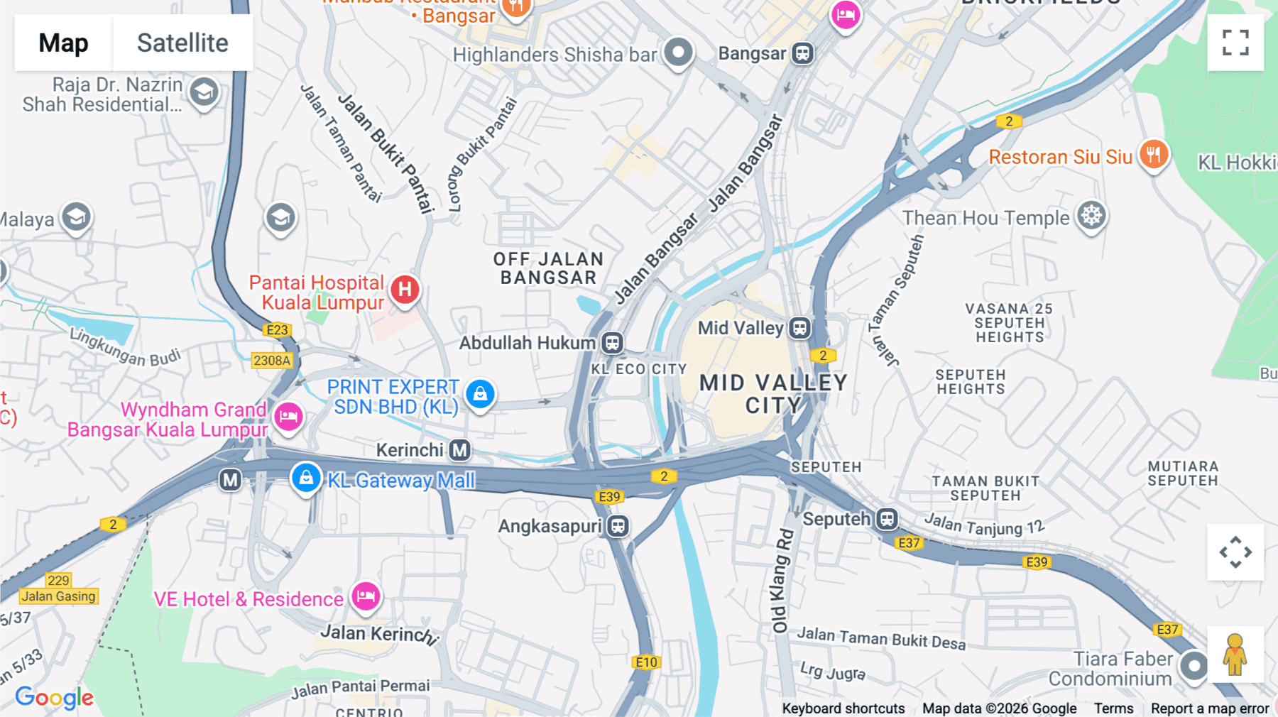 Click for interative map of Level 2 & 3, Mercu Aspire, KL Eco City, Kuala Lumpur