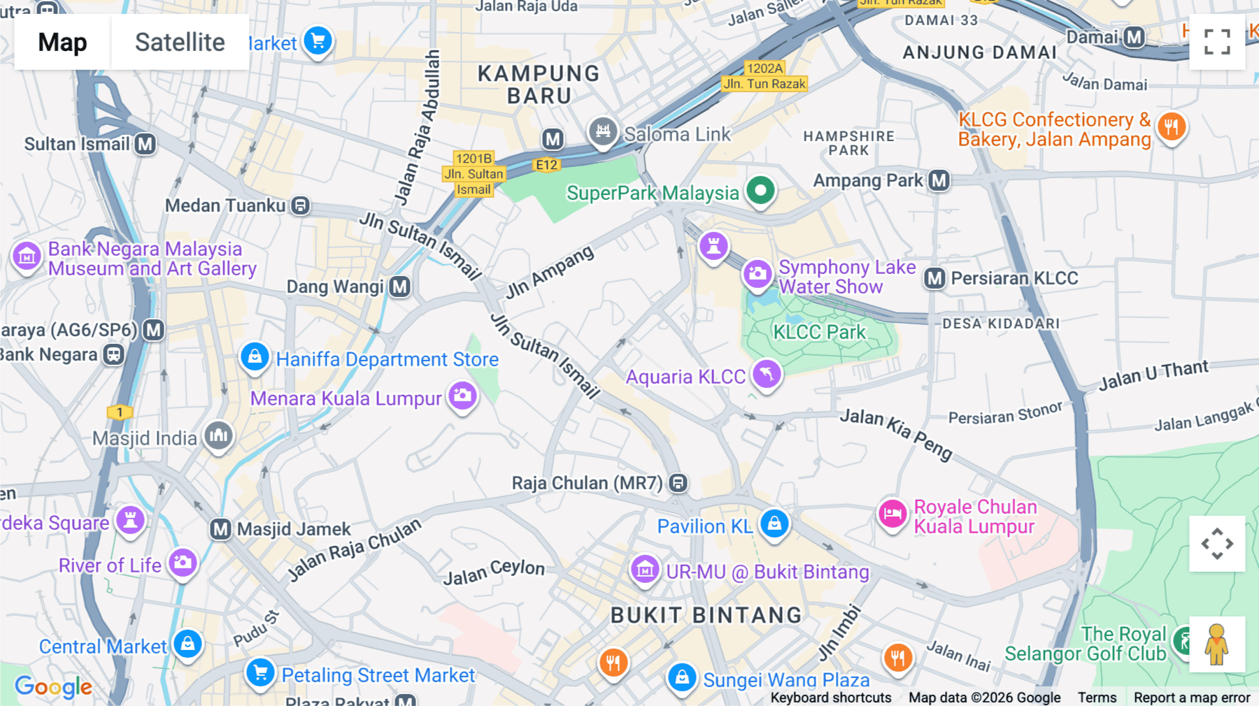 Click for interative map of 9 Jalan P. Ramlee, Level 16, Menara Rohas Tecnic, Kuala Lumpur
