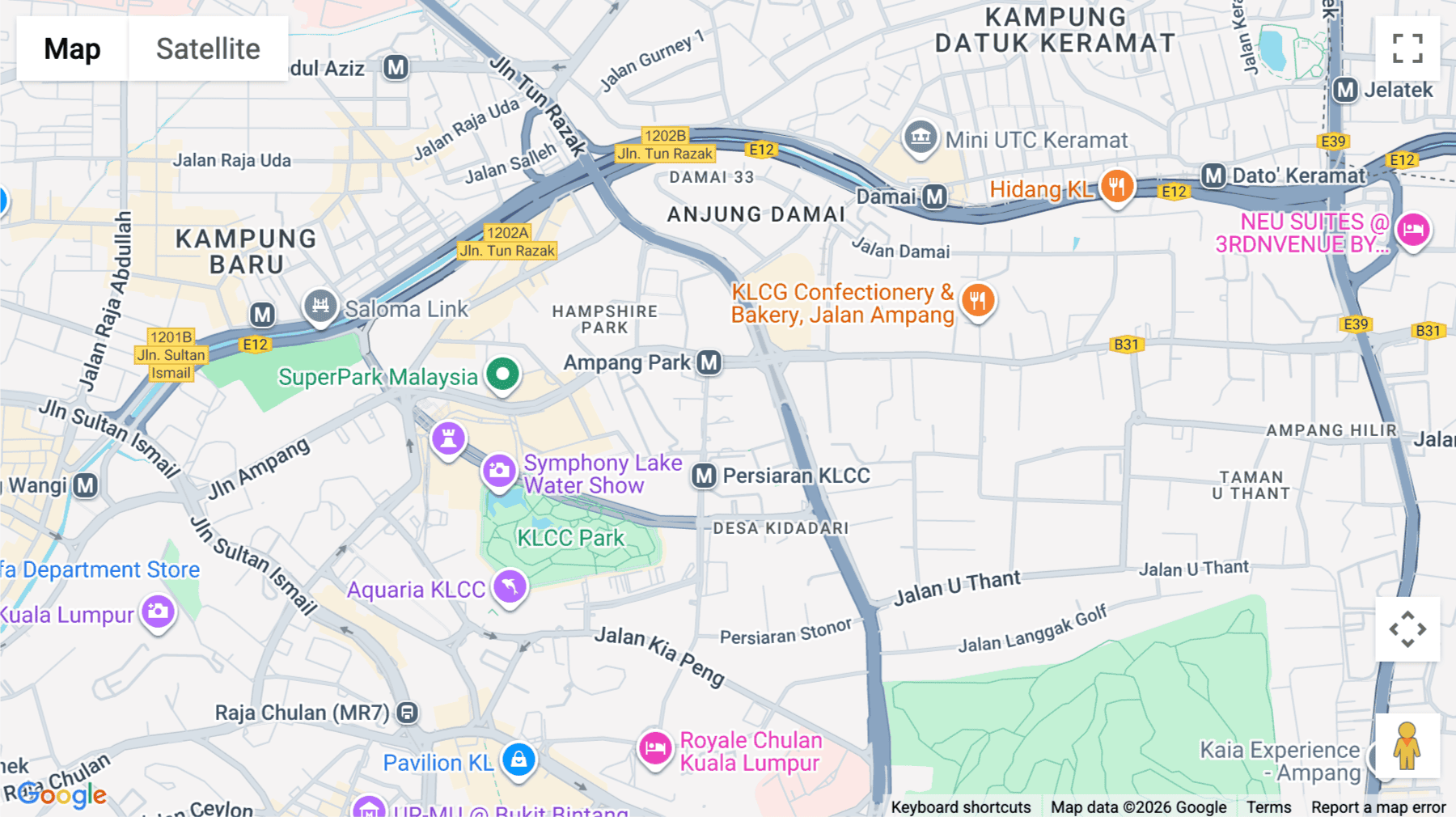 Click for interative map of Level 33, Ilham Tower, 8, Jalan Binjai, Kuala Lumpur