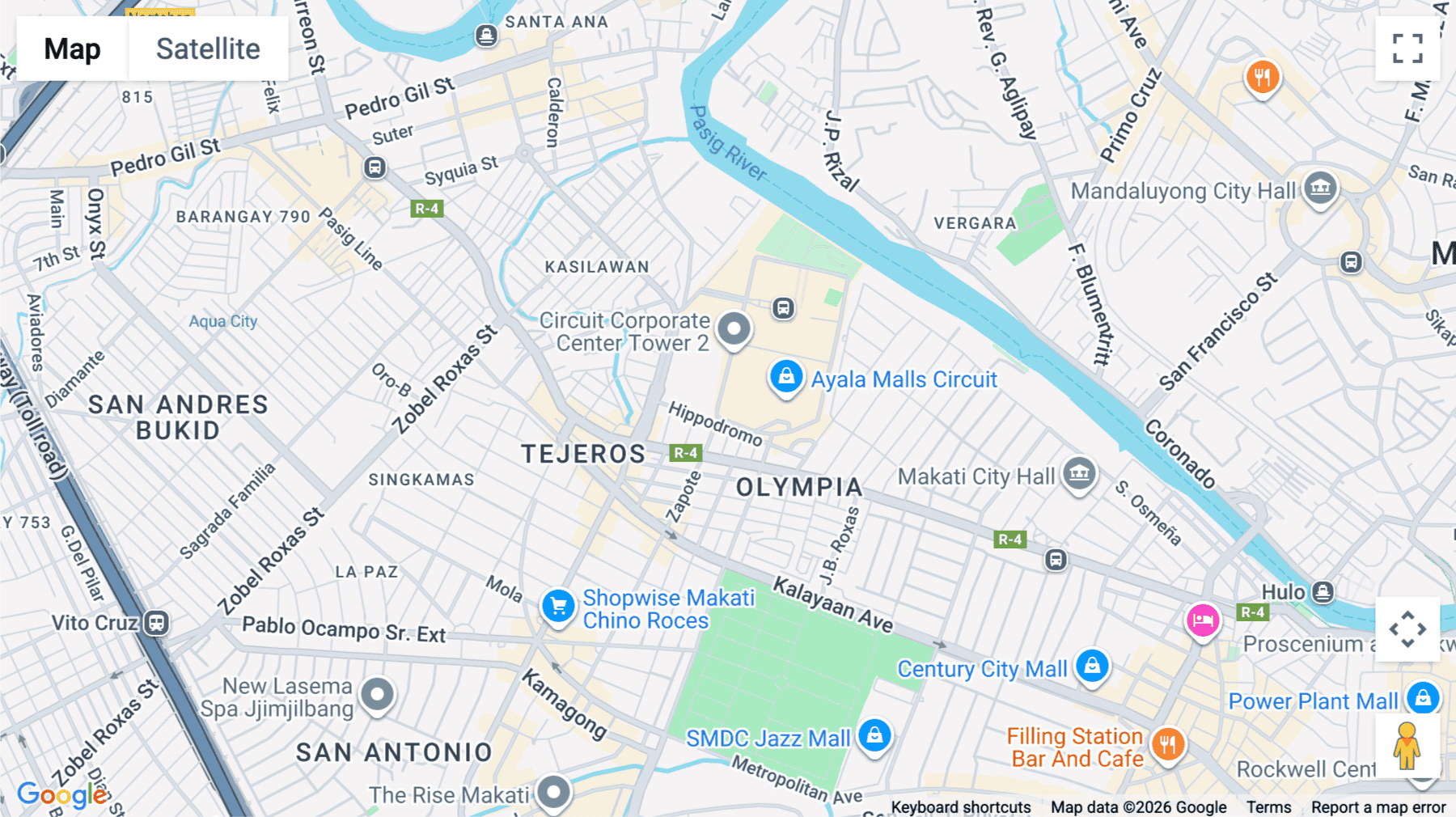 Click for interative map of 29th Floor, Stiles Enterprise Plaza, Hippodromo Street corner Theater Drive, Circuit Makati, Makati