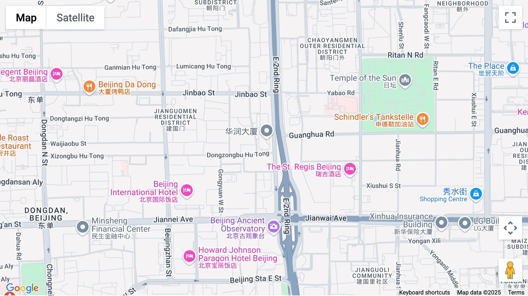 Click for interative map of Level 12 China Resources Building, No.8 Jianguomenbei Avenue,, Beijing