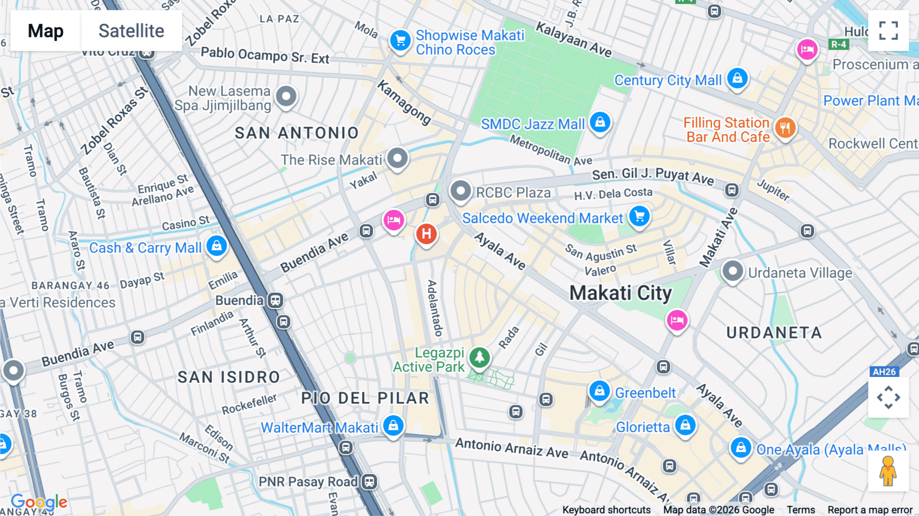 Click for interative map of 164 Salcedo, Legazpi Village, Makati