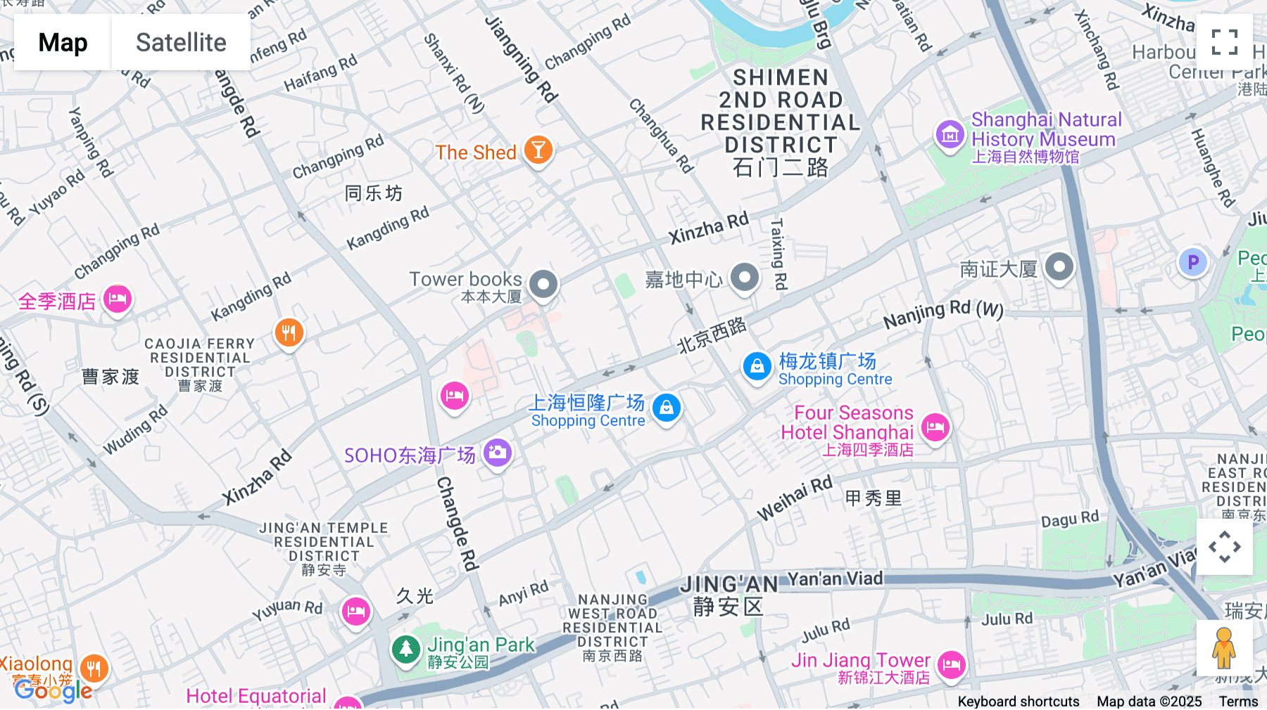 Click for interative map of 457 North Shanxi Road,Block 1,, Shanghai