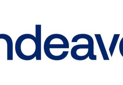 Blue Endeavor company logo on a white background.