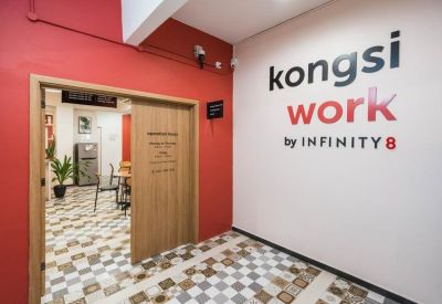 Exterior view of 41-01&02;, Jalan Molek 3/20, Kongsi Work By Infinity 8