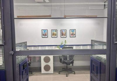 Interior of AICOWRK, KIADB Hi-Tech, Aerospace, Defence and Hardware Park, North Bangalore,No.129, 10th Road, 2nd Floor at Read-Ink Building