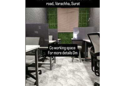 Exterior image of 415 Silver Business hub, Bapa Sitaram Chowk, Simada BRTS Road