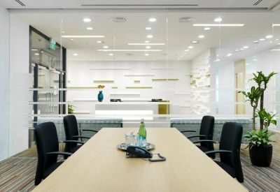 Executive offices in central Singapore