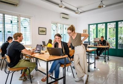 Interior of the Hive Villa Saigon, 29 Nguyễn Bá Lan Street, Thao Dien Ward, District 2