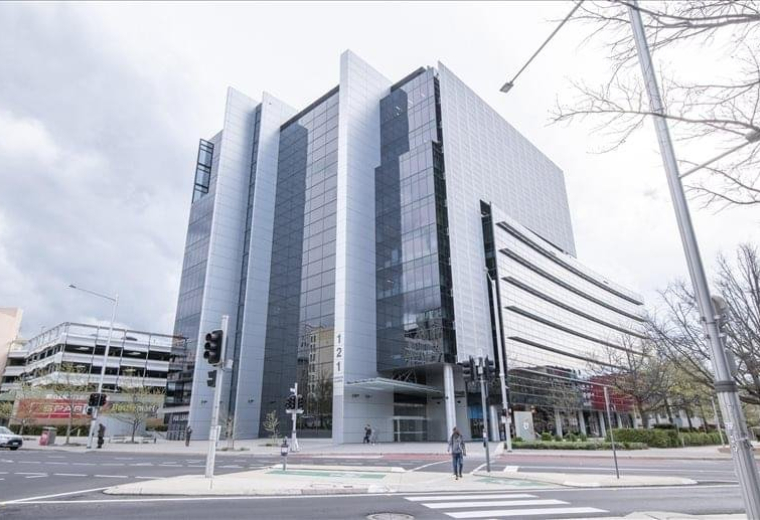 Exterior view of 121 Marcus Clarke Street, Level 8