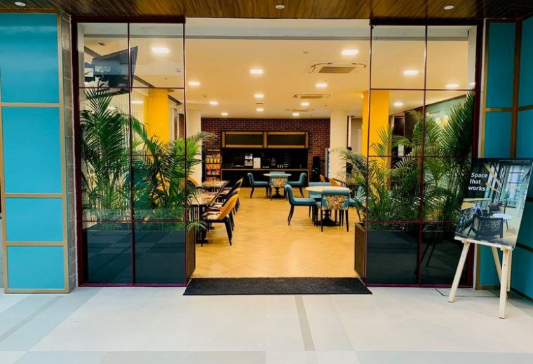 Exterior view of AK Estate, Swami Vivekananda Road,(Off Veer Savarkar Flyover, Besides Radisson Blu Hotel)