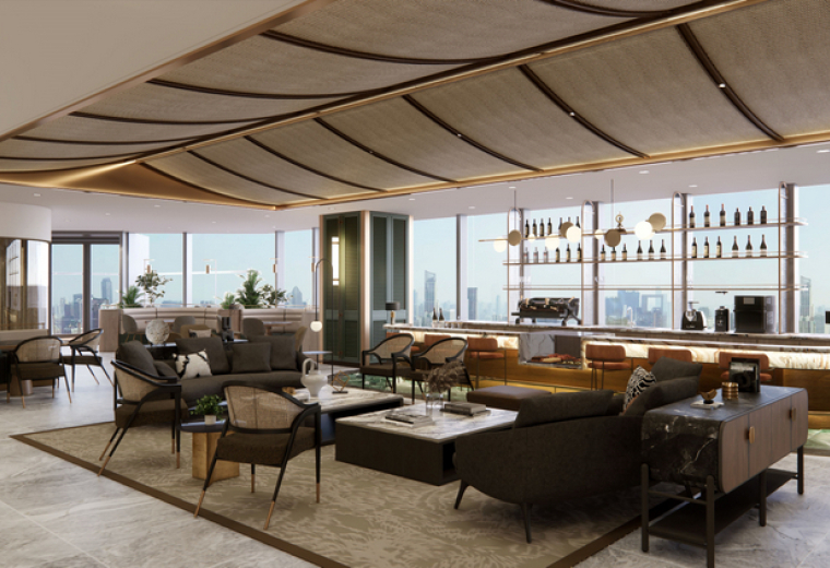 No. 1032, 28/F One Bangkok Tower 4, Northeast Corner of Rama 4 and Wireless Road, Lumpini, Pathumwan