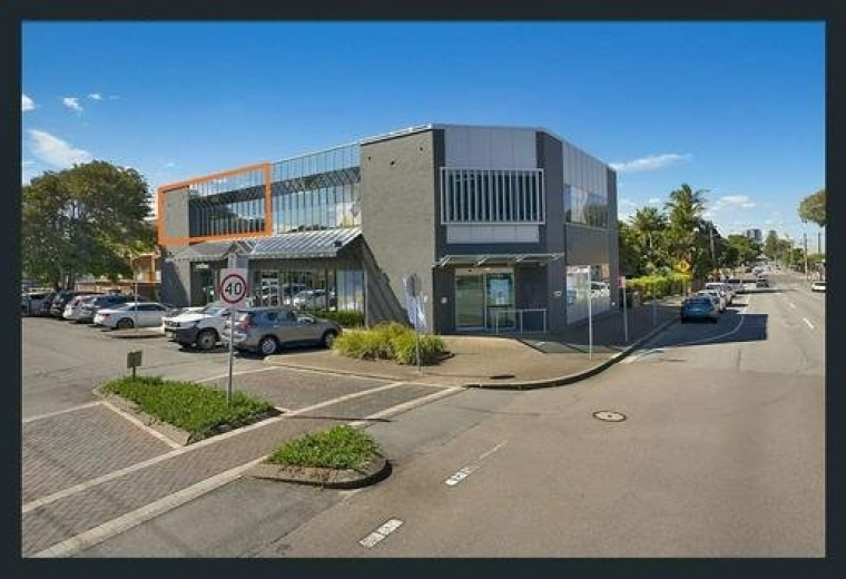 Exterior view of the contemporary office building at 142 Union Street, The Junction.