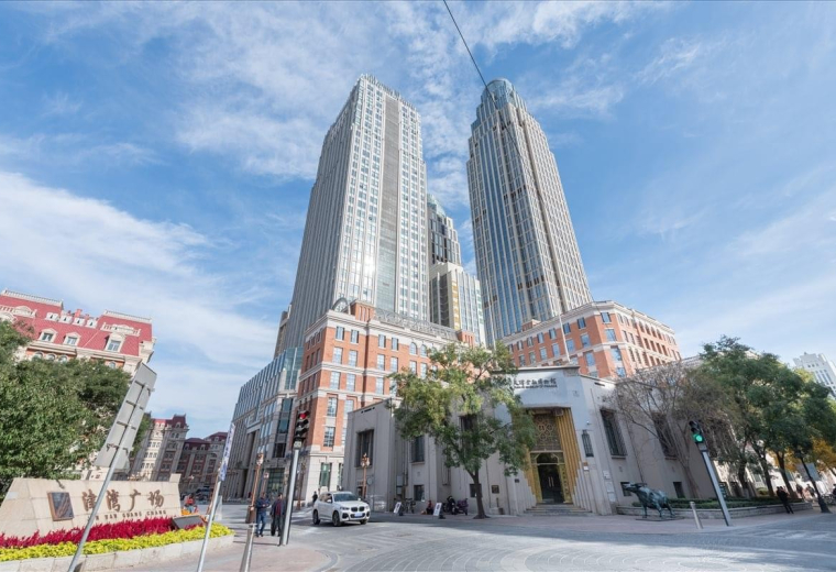 Golden Valley Center, North Jie Fang Road / Harbin Street Junction, Tianjin, China