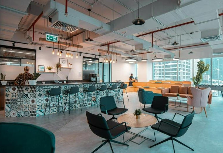 Exterior view of One Jumeirah Lakes Towers, Office 202