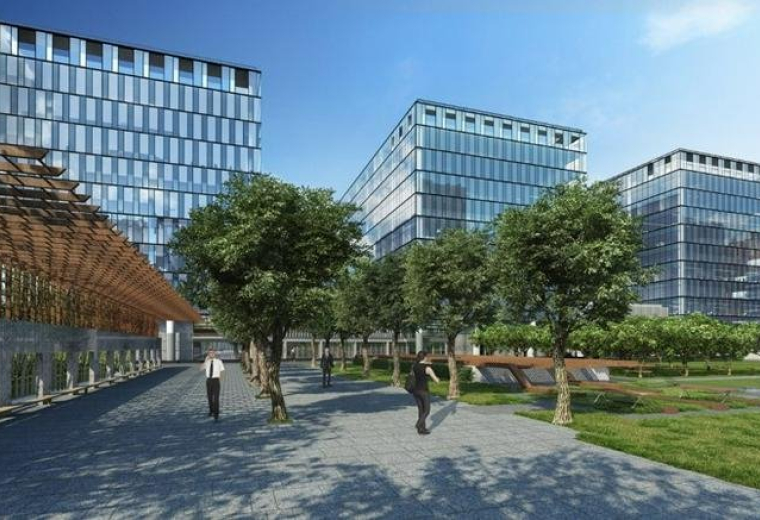 Exterior view of Helios Business Park, Level 10, Wing C, 150 Outer Ring Road, Kadubeesanahalli, Varthur Hobli, Bangalore 560103