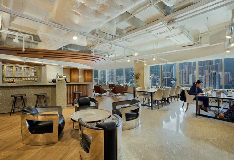 Serviced office centre in Hong Kong