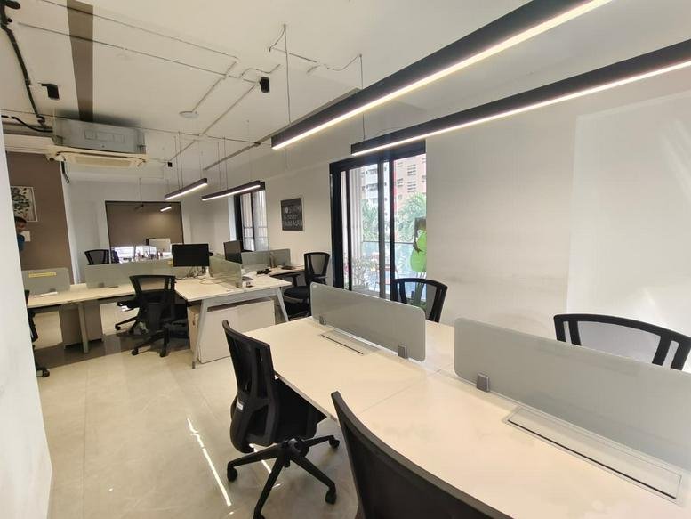 Spacious open-plan workspace at Worknest, Offices 301 & 302, Shree Dattakrupa Building.