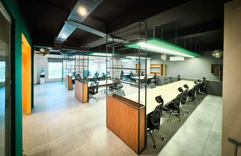 Spacious open-plan workspace at Building No. 22, Block-2 College Road, C-1 Ahmed Avenue.