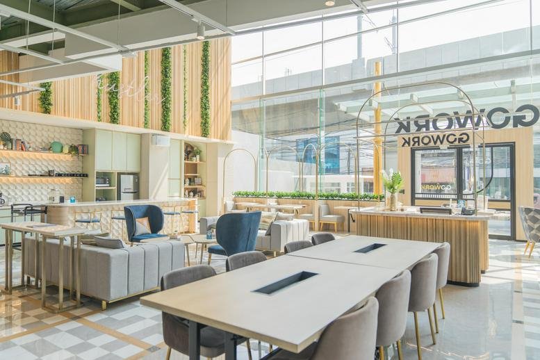 Spacious coworking lounge with high ceilings and natural light at Fatmawati, Jl. RS Fatmawati No 188 Blok A Cipete.