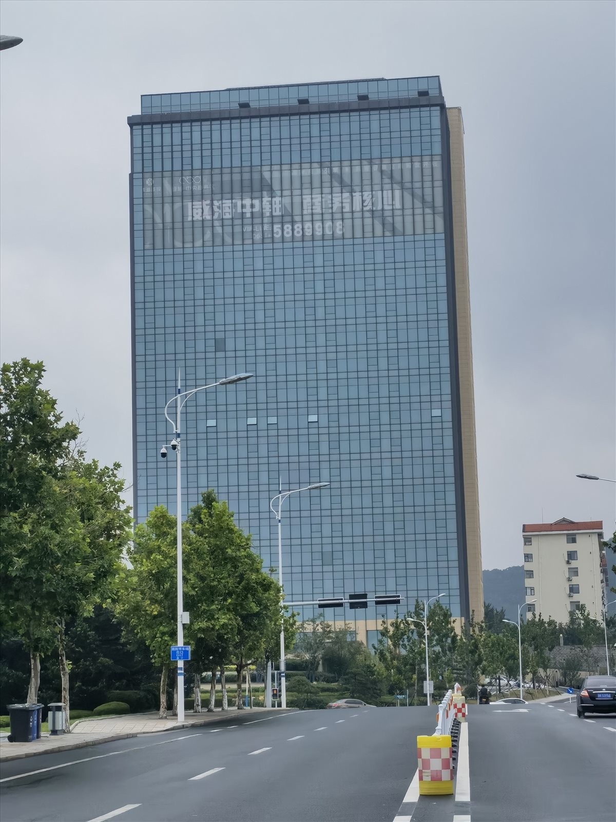 Exterior view of the glass-facade Tower C at Green Axis CBD.