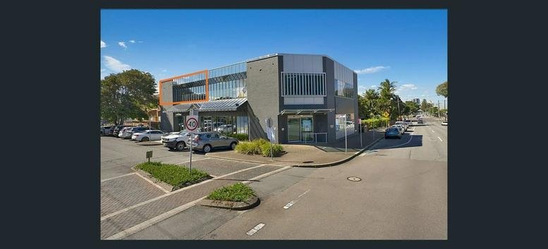 Exterior view of the contemporary office building at 142 Union Street, The Junction.