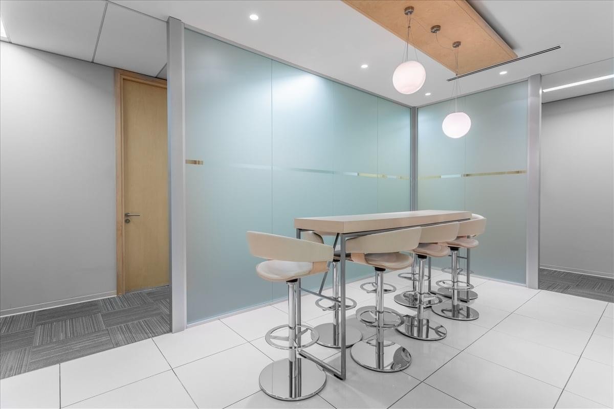 Professional lobby area at 24th Floor Al Sila Tower, Abu Dhabi Global Market Square.