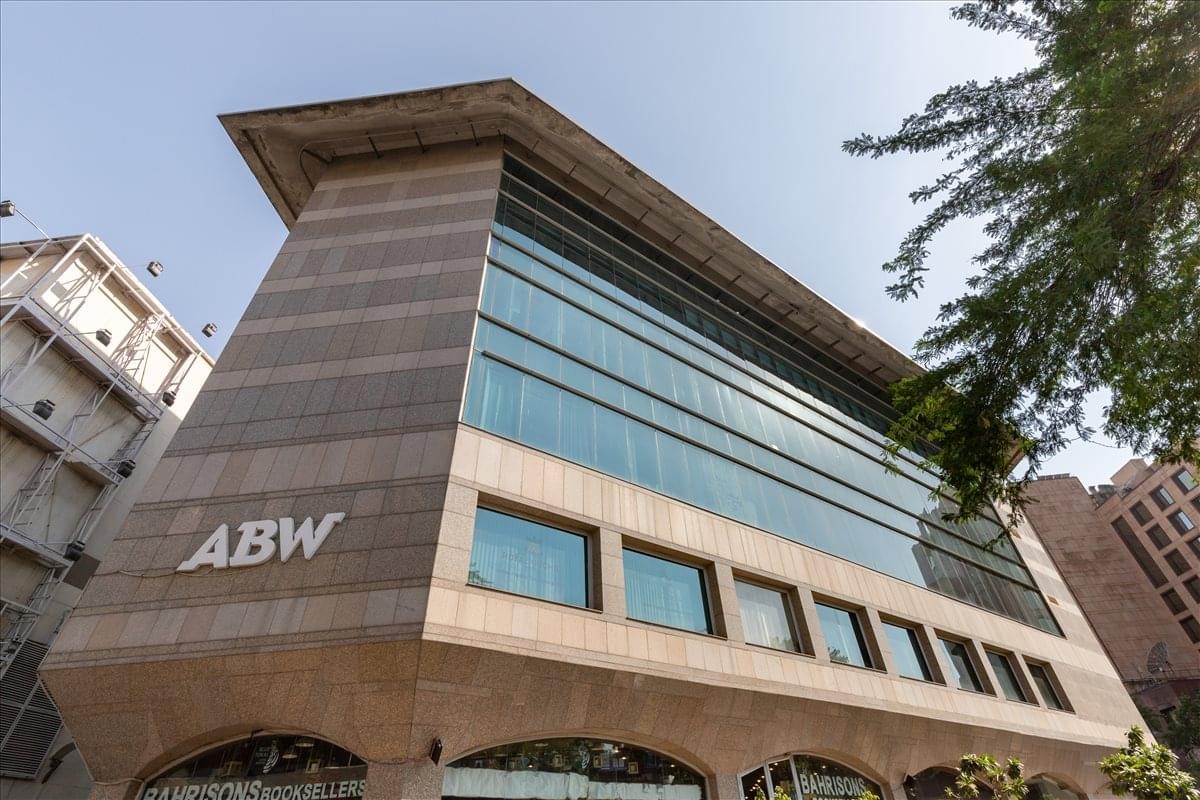 Exterior view of the ABW building at Delhi Rectangle, 4th Floor, Commercial Complex D4.