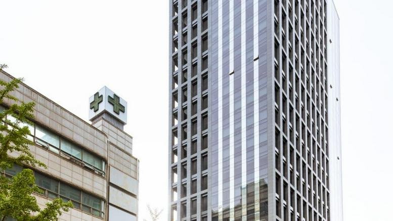 Exterior view of the modern Seoulleung III building at 428 Seoulleung-ro.